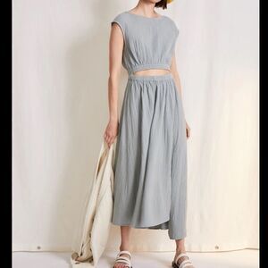 NWT Apiece Apart Marietta Organic Cotton Dress